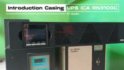 UPS ICA Rackmount RN3100C | Introduction Casing & Cara ON OFF Mode Battery RN3100C